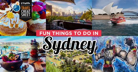activities in sydney city.